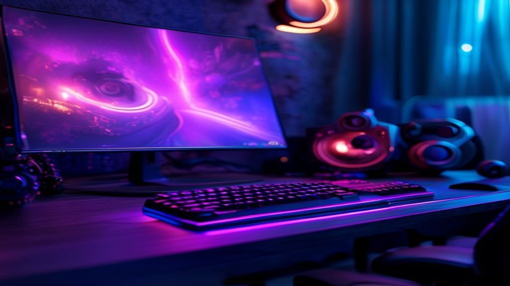 Gaming PC setup for COD