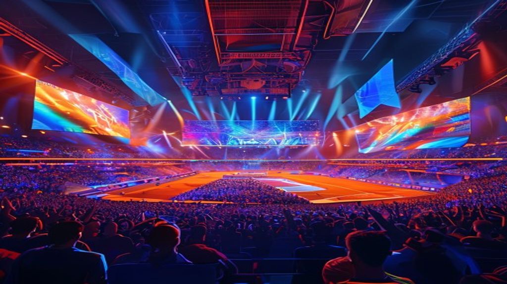 Esports stadium event