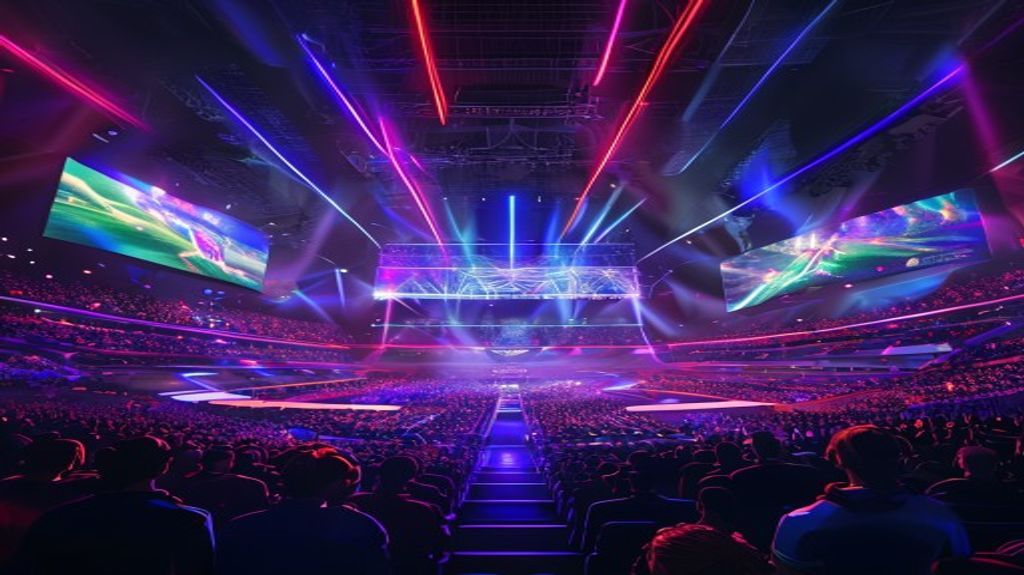 Esports tournament stage