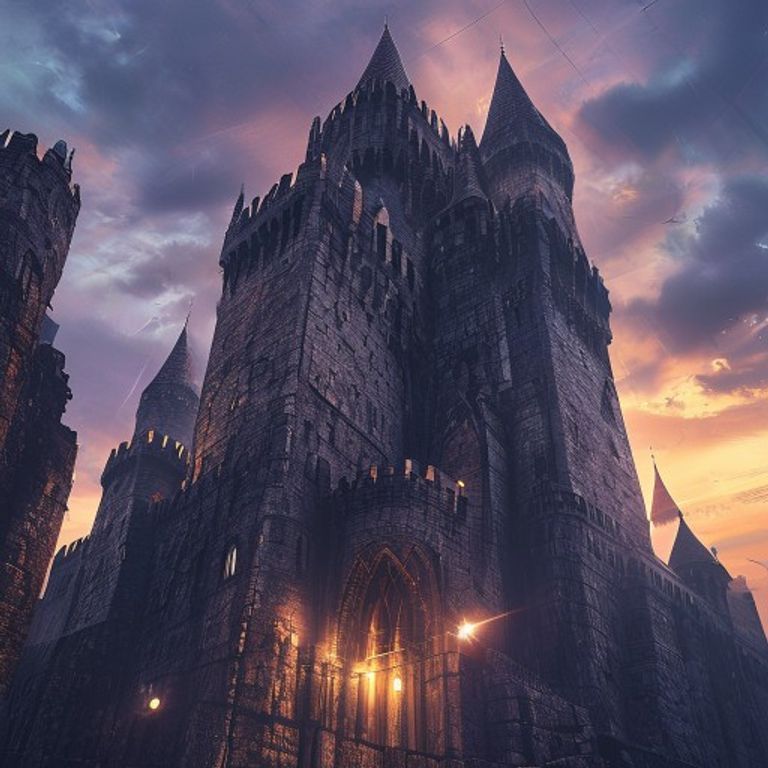 Epic medieval Minecraft castle