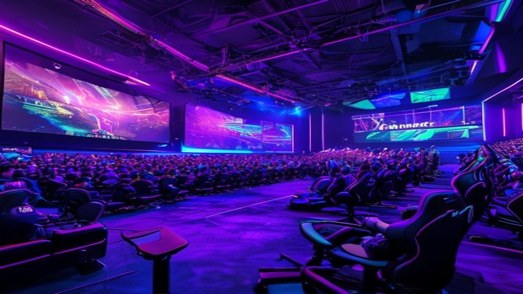 Esports tournament arena
