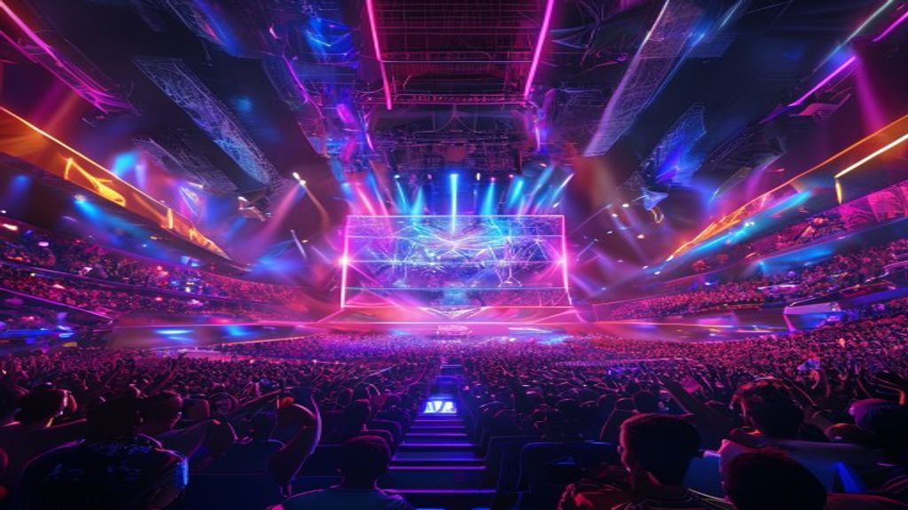 Crowd at an esports event
