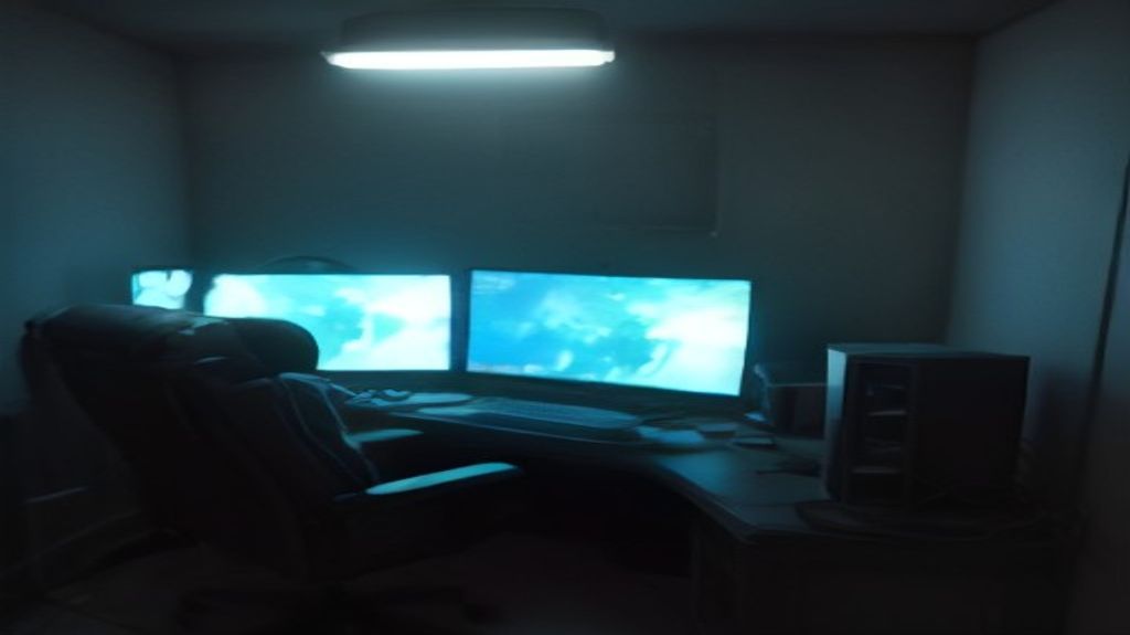 A gamer enjoying a seamless, high-fidelity game on a modern setup with a visible wired network connection.