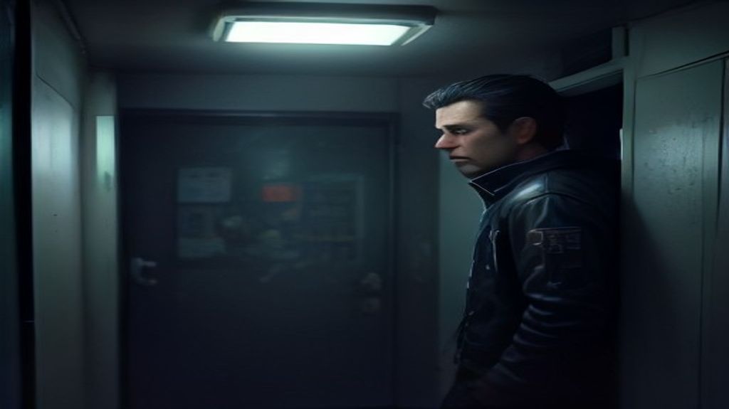 A Grand Theft Auto Online player studies a holographic map in their apartment, planning their next moves.