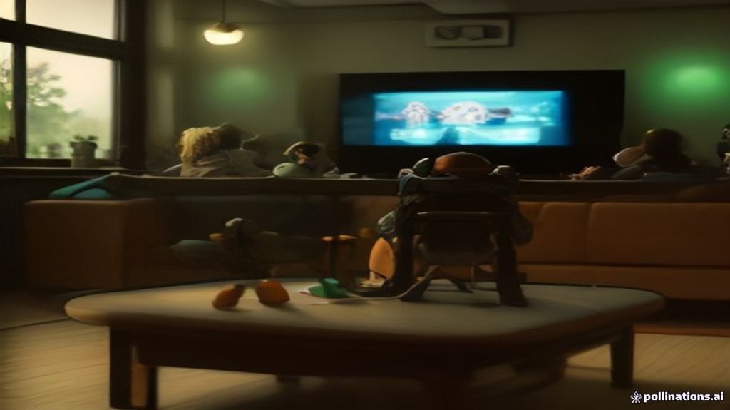 Friends playing a console game together, with controllers on a coffee table, emphasizing social gaming.